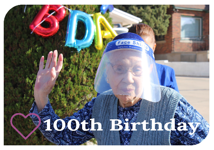 Mrs Lujan's 100th Birthday